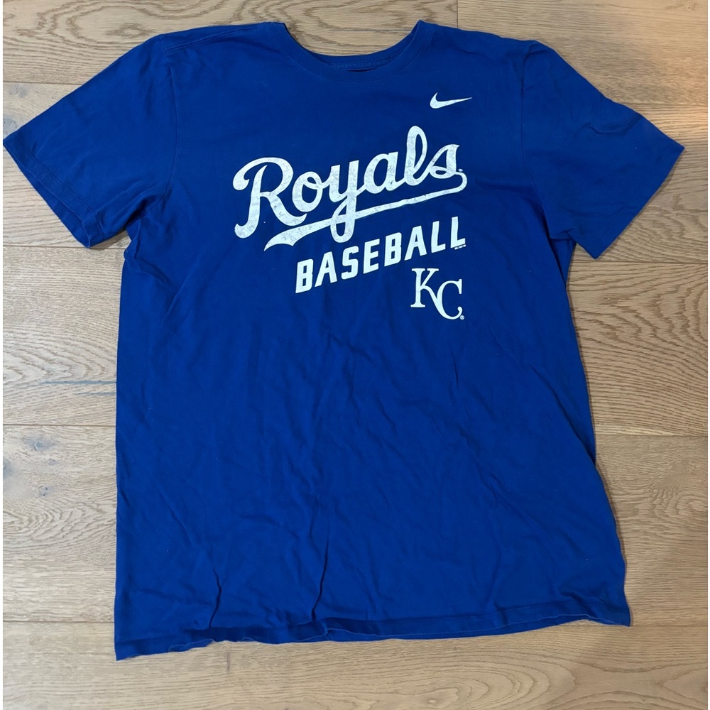 KC ROYALS NIKE HIGH QUALITY BASEBALL T-SHIRT